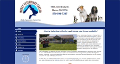 Desktop Screenshot of muncyvetcenter.com